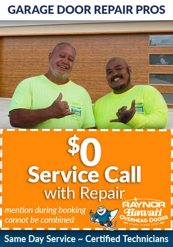 garage-door-repair in O'ahu